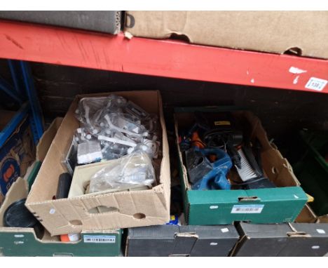 5 boxes of tools and garage ware. 