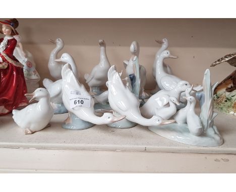 Nao geese and ducks - 12 items 