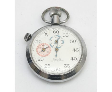 Smiths Yachting Timer, with ten minute and 60 second dials, working when catalogued