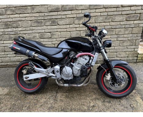 1998 Honda Hornet 600 Registration number S40 FNH Frame number JH2PC34A6WM007683 Engine number PC25E 6507989 Approx. 78,500 r