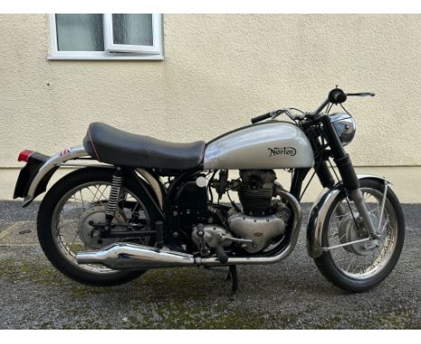 1955 Norton Dominator 88Registration MHR 91 (transferable)Frame number TBAEngine number TBAPurchased in 1998Restored by the o