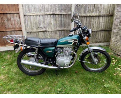 1975 Honda CB360 Frame number CB360-2212173 Engine number CB360-2212248 11,724 recorded milesUnregistered NOVA registeredWork