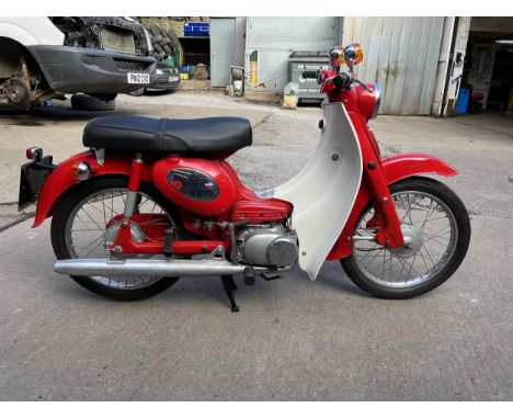 1970 Suzuki U50Registration number CBJ 858HFrame number 165914Engine number 193191Totally restored to original specification 
