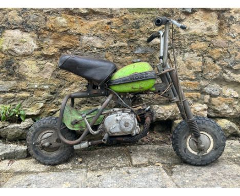 c.1970 Honda QA50 E-ABeing sold without reserveAll proceeds go to the Motor Neurone Disease charityOriginal unrestored mini b