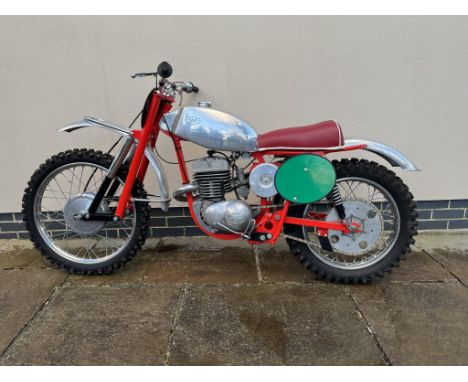 1964 DOT Demon Scrambler Frame number N/K Engine number 338E 5826 Restored original machine Unusual square tubing frame 250 c