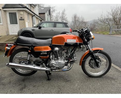 1974 Ducati 750 GTRegistration number RUT 597MFrame number DM750S 754433Engine number 754627 DM 75019,710 recorded milesPurch
