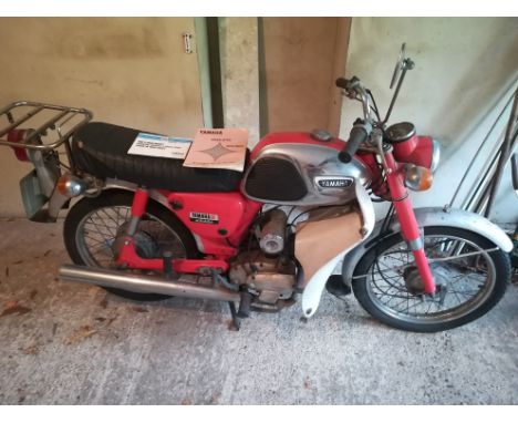1973 Yamaha YG1-FRegistration number WJT 631MFrame number TBAEngine number G3-20197110,025 recorded milesOriginal unrestored 