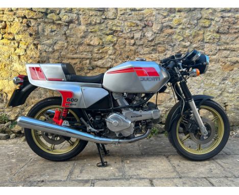 1982 Ducati SL600 PantahRegistration number HLG 666XFrame number 701476Engine number 70037939,869 recorded milesPurchased 201