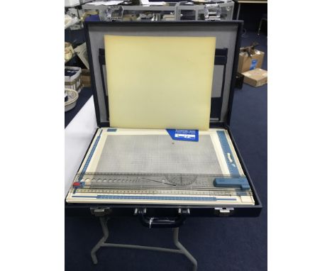 ARCHITECTURAL DRAWING SET BY STAEDTLER, contained in a fitted case