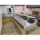 *Eurocryor L-Shape Butcher’s Refrigerated Serve Over Counter 400x250cm