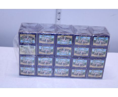 A box of unopened vintage Khyber matches (100 boxes in total) 
