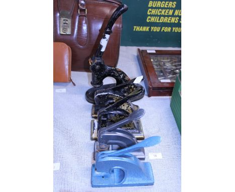 A selection of antique &amp; vintage franking machines.  Shipping unavailable 