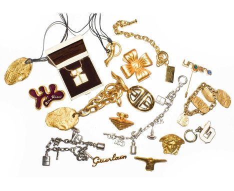Assorted scent accessories including Givenchy, Tresor, Sonia Rykiel, Hermes, Ungaro, Salvador Dali, Vanderbilt, Guerlain, Ver