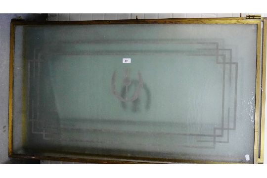 frosted glass window panels