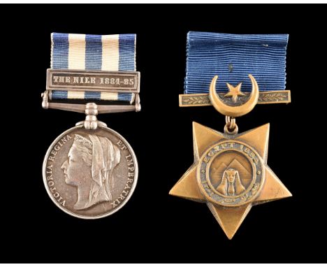 An Egypt Campaign 1882 and 1st Sudan War 1884-1885 medal pair awarded to: 1140 Drummer W. Green, 1st Battalion Royal West Ken