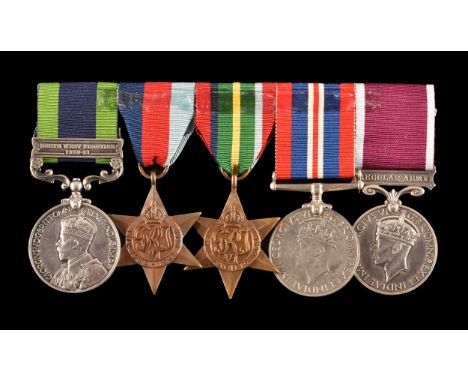 Prisoner of War, The Fall of Singapore. A Second World War five medal LSGC group to: 2318471 Signaller A. Peck, Kohat Distric