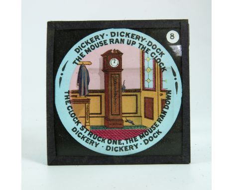 MAGIC LANTERN SLIDES, 10 BOXED SETS OF SLIDES AND 4 MECHANICAL SLIDES