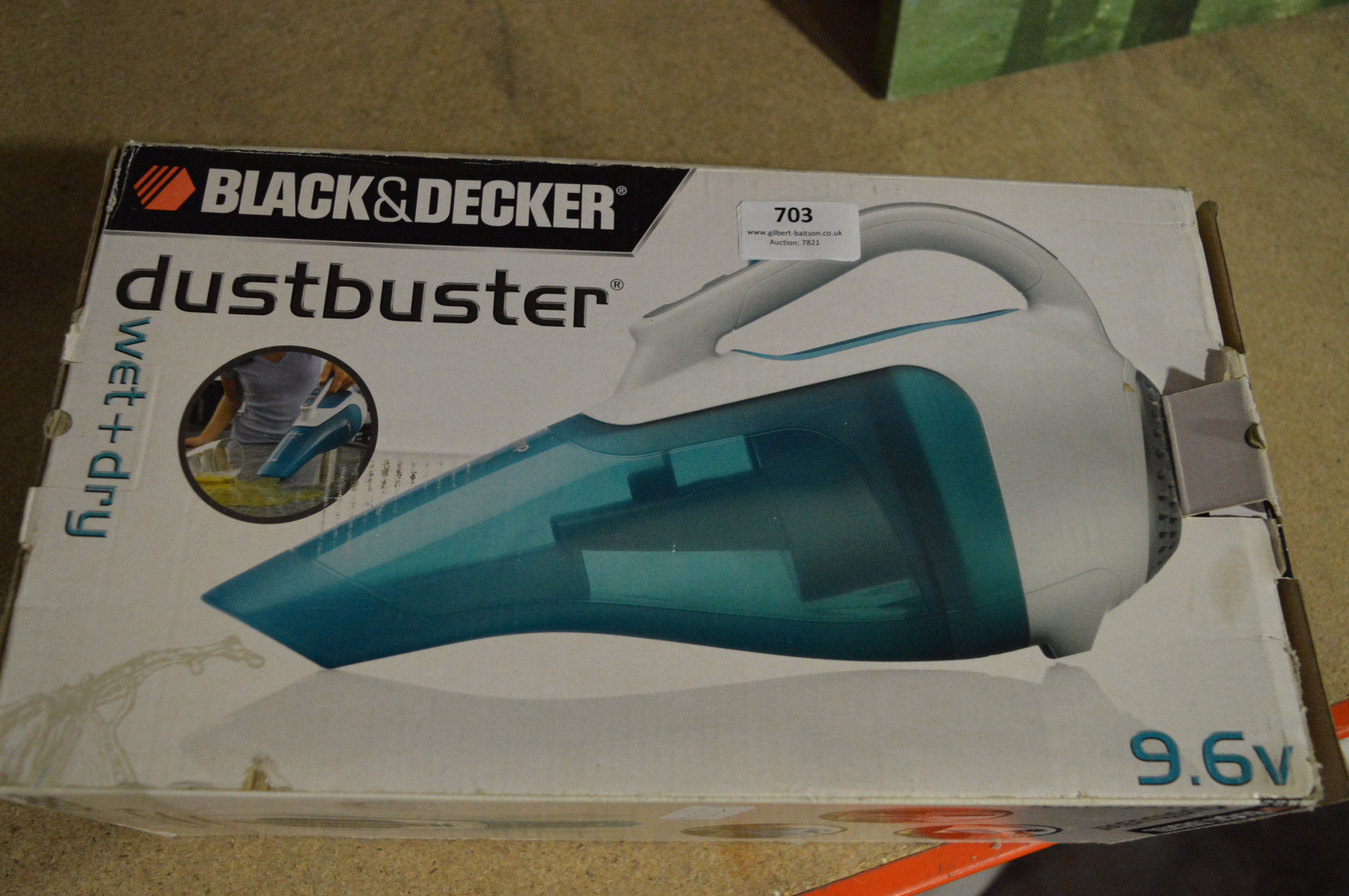 Black & Decker Wet and Dry Dustbuster 9.6V
