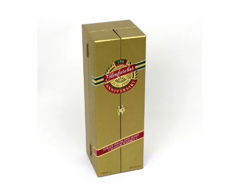 A boxed Glenfarclas '150th Anniversary 1836-1986 Single Highland Malt Scotch Whisky', 750ml, 43% vol, bottle no.0695 from a l