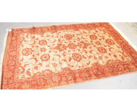 A beige ground Ziegler carpet, 230 x 160cm.