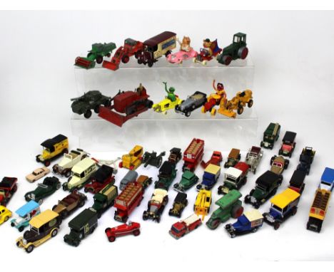 A collection of Corgi, Days Gone and Models of Yesteryear unboxed diecast vehicles.