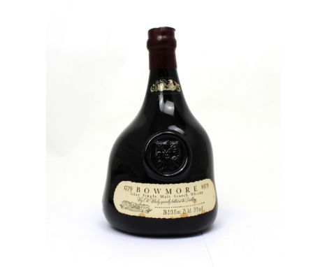 Bowmore '1779-1979 Bicentenary Islay Single Malt Scotch Whisky', 26 2/3 fl oz, 75° proof.
