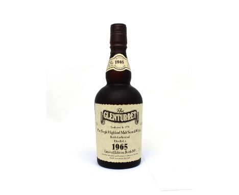 The Glenturrett '1965 Limited Edition Pure Single Malt Highland Malt Scotch Whisky', bottle no.331, 75cl, 43% vol, in present