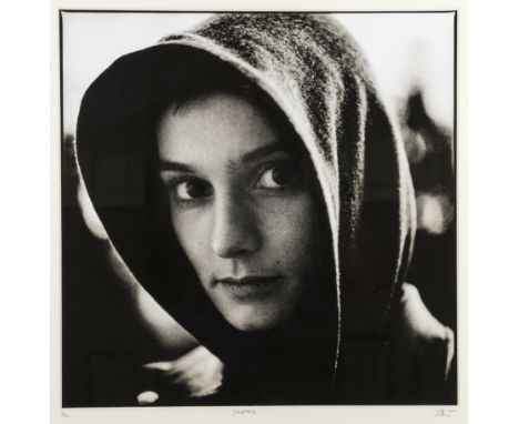 Corbijn (Anton) Sinead (Star Trek), lithograph, on photographic paper, with margins, c.450 x 450mm (17 3/4 x 17 3/4in.), sign