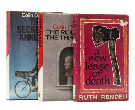 Rendell (Ruth) A New Lease of Death, small abrasion mark to front free endpaper, jacket price-clipped, with small abrasion to