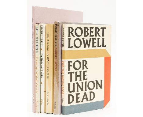 Lowell (Robert) Poems 1938-1949, light browning to endpapers, jacket spine faded, ink ownership inscription to head of upper 