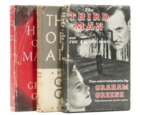 Greene (Graham) The Third Man and the Fallen Idol, minor bumping to spine ends and corners, jacket lower joint with tissue re