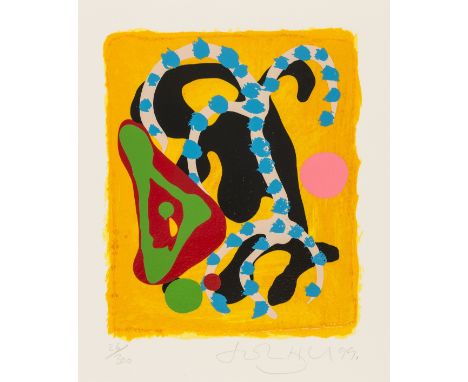 Moorhouse (Paul) John Hoyland, exhibition catalogue, number 26 of 300 copies signed by the artist and with a numbered and sig