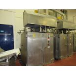 Stainless Steel Steam Box, 2-Truck, 67" W X 52" D X 66" Tall, will fit 29" W X 4' L truck, (4) steam