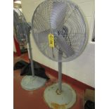 Pedestal Fan, 27" diameter, adjustable height (Required Loading Fee $15.00 Norm Pavlish 402-540-8843