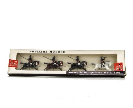 Britains set 66 Indian Army 13th Lancers, in 4 pce 1960 cellophane fronted box, VG in G box
box slight wear only