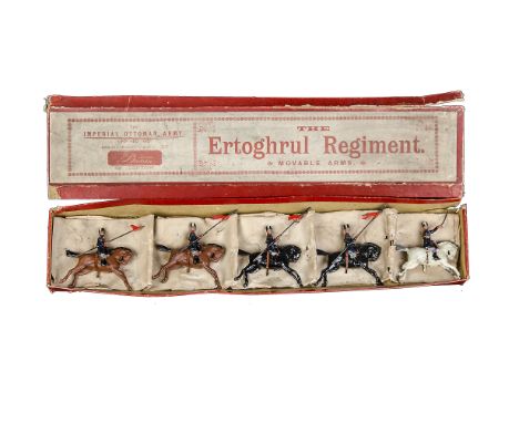 Britains set 71, 1897 version, in previously unknown ‘The Imperial Ottoman Army - The Ertoghrul Regiment’ box, box not number