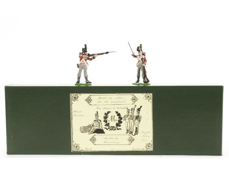 Mulberry Miniatures: BN37 2nd Foot Guards (Coldstream) Light Company at Waterloo, in original box, E box VG