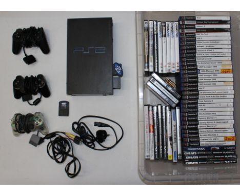 Playstation: A collection of thirty cased and complete Playstation 2 games, including sports, Jak, Ratchet &amp; Clank, SSX, 