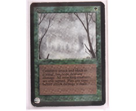Magic the Gathering TCG. Fog, Alpha. Condition Report:  Light play. 