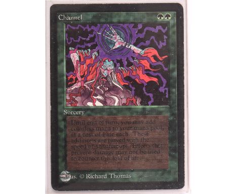 Magic the Gathering TCG. Channel, Beta. Condition Report:  Good Condition. 