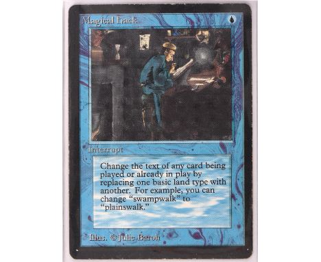 Magic the Gathering TCG. Magical Hack, Beta. Condition Report:  Light play. 