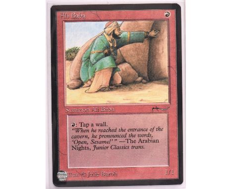 Magic the Gathering TCG. 11x Red cards from Arabian Nights including:Ali Baba, Bird Maiden, Desert Nomads, Hurr Jackal, Kird 