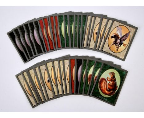 Magic The Gathering TCG - Unglued Token Collection 49 cards (1998). This lot contains 49 Silver boarder tokens from the Unglu