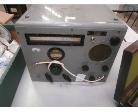 vintage marconi receiver