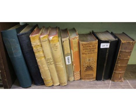 A SELECTION OF HARDBACK BOOKS VARIOUS, to include 'Lord of the Rings' trilogy, and 'Mrs Beeton'. Impression numbers are 1959.