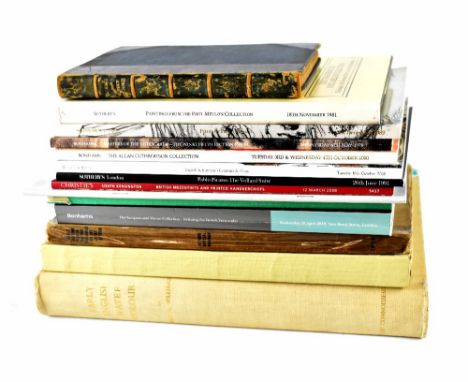 A quantity of mainly reference books and auction catalogues to include Sotheby's 'Prints by Pablo Picasso A Private European 