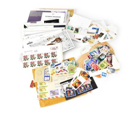 A quantity of stamps, mainly first day covers to include commemorative stamps for the Channel Tunnel, various greetings, foot