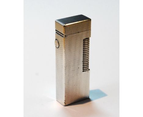 EP Dunhill Tallboy lighter, 6cm high.