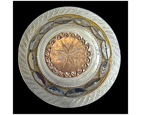 1 Large 18th century carved pearl with shaped mirrored glass. Here is what we call a pristine example of 18th century craftsm