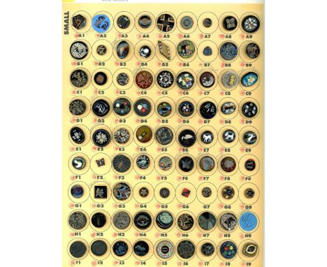 79 Small 19th century examples in assorted techniques. This full packed card from Nikki Deal includes many overlays, enameled